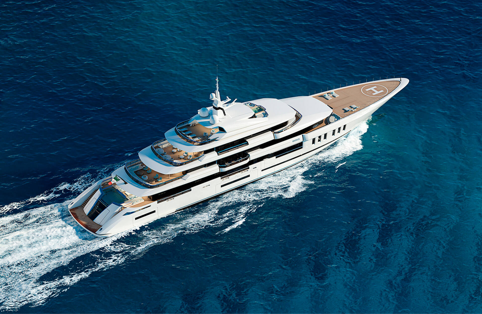 Palumbo Superyachts’ new investment- ISA Continental 80: construction starts on hull and superstructure