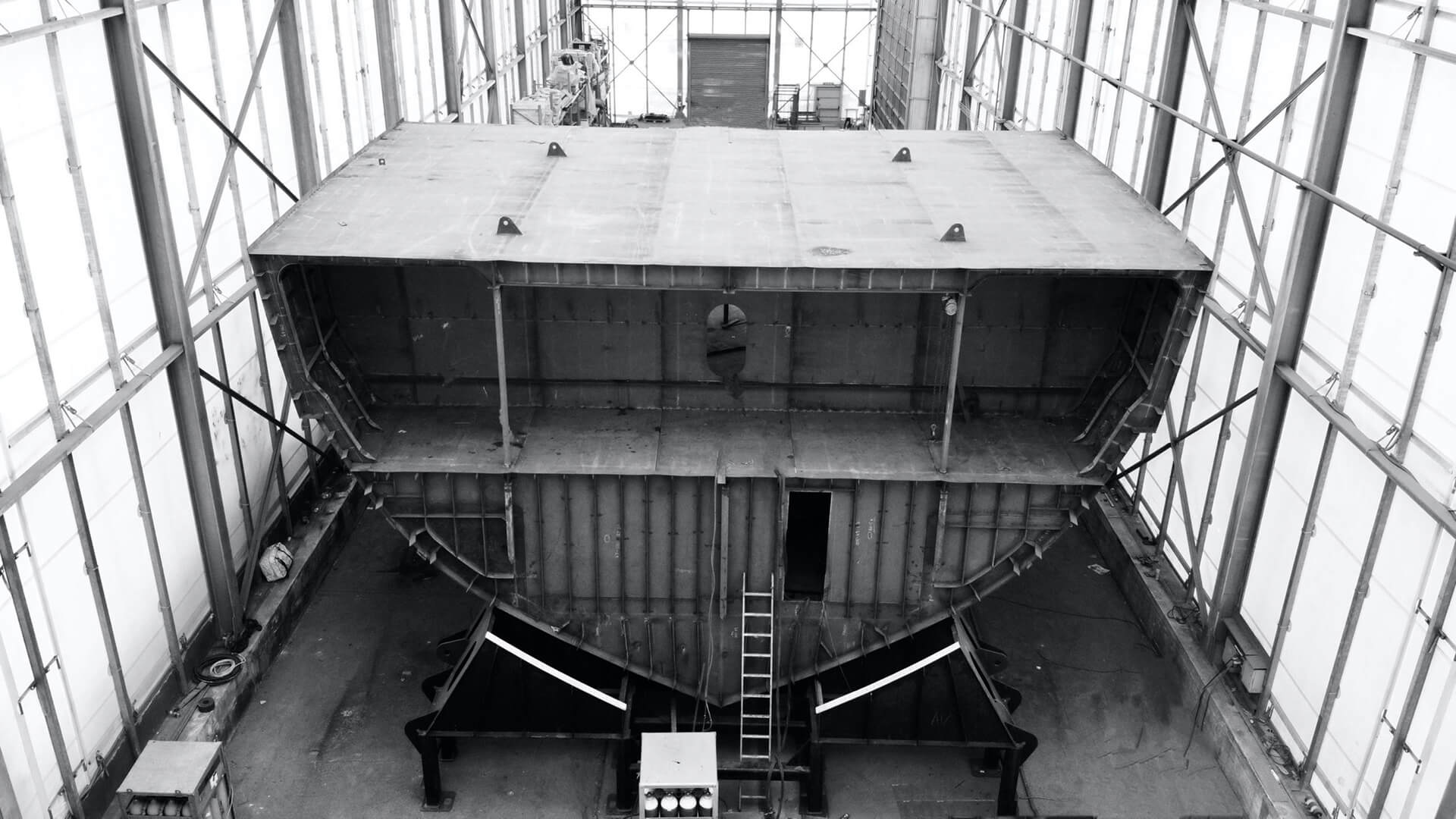 ISA Continental 80 meters: construction well underway
