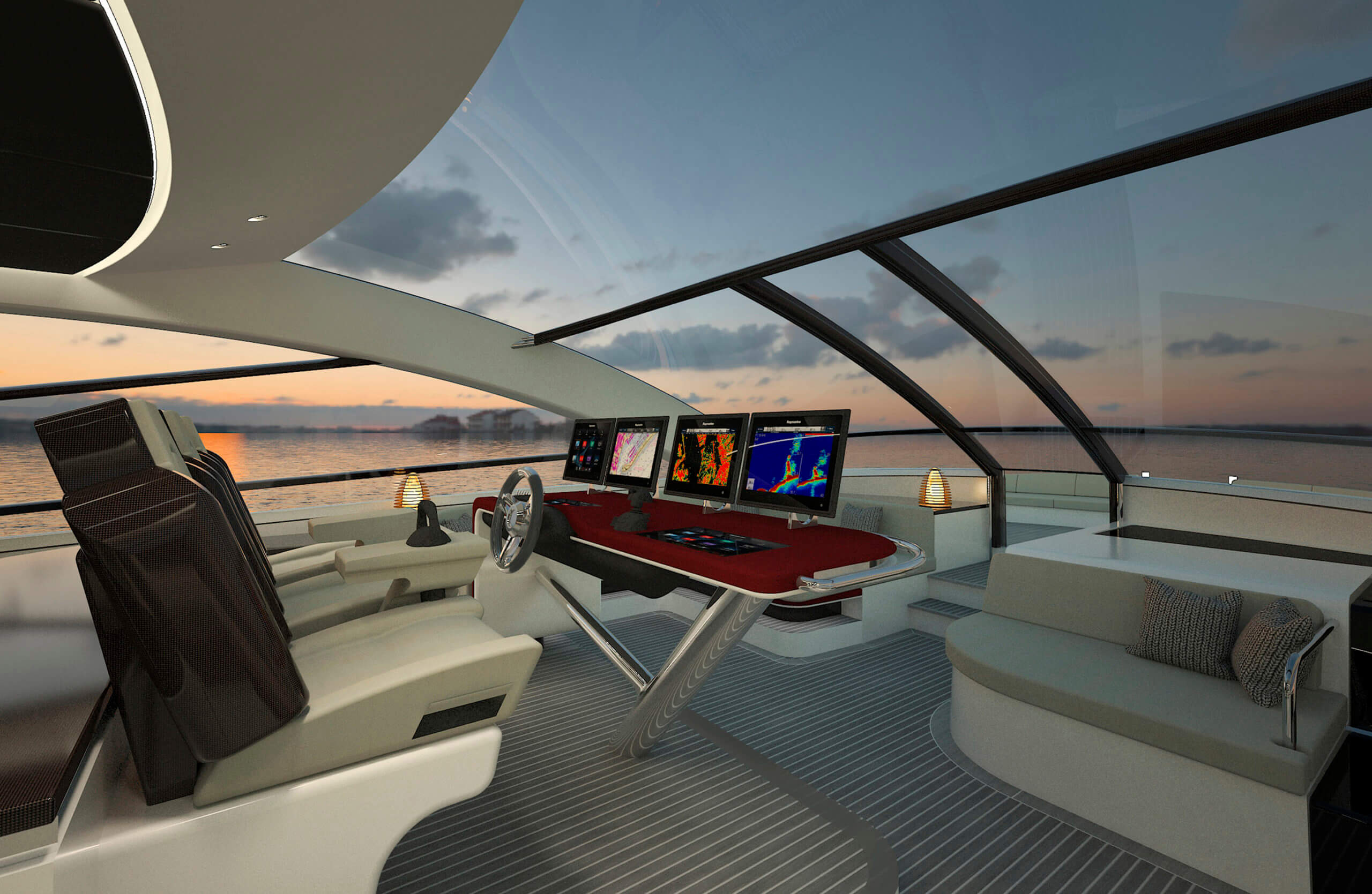 ISA Super Sportivo 100ft GTO ready for outfitting