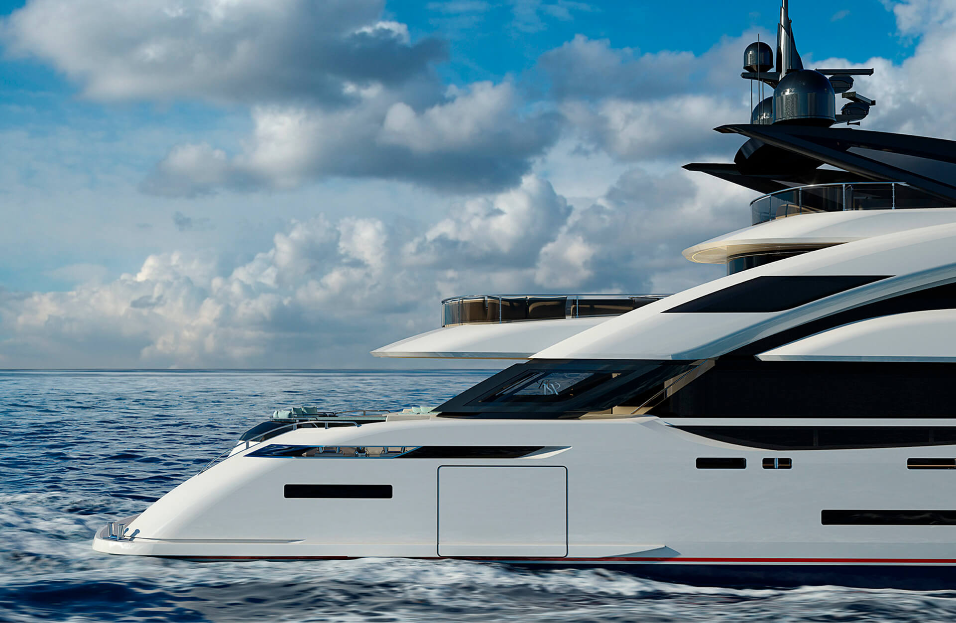 SOLD THE SECOND UNIT OF ISA 45-METRE GRAN TURISMO