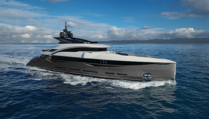 SOLD THE SECOND UNIT OF ISA 45-METRE GRAN TURISMO